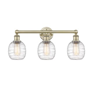 A thumbnail of the Innovations Lighting 616-3W-12-24 Belfast Vanity Antique Brass / Deco Swirl