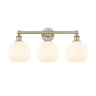 A thumbnail of the Innovations Lighting 616-3W 12 26 White Venetian Vanity Antique Brass