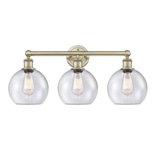 A thumbnail of the Innovations Lighting 616-3W-13-26 Athens Vanity Antique Brass / Seedy