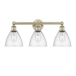 A thumbnail of the Innovations Lighting 616-3W-12-26 Bristol Glass Vanity Antique Brass / Seedy