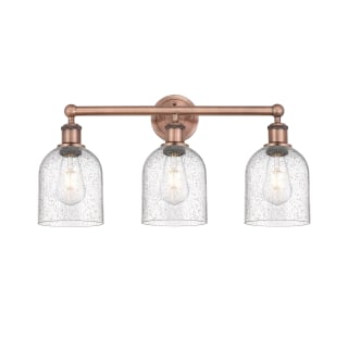 A thumbnail of the Innovations Lighting 616-3W 12 24 Bella Vanity Antique Copper / Seedy