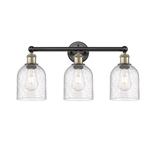 A thumbnail of the Innovations Lighting 616-3W 12 24 Bella Vanity Black Antique Brass / Seedy