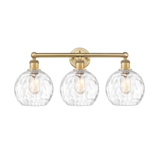 A thumbnail of the Innovations Lighting 616-3W-13-26 Athens Vanity Brushed Brass / Clear Water Glass