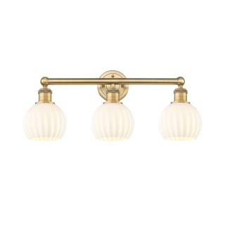 A thumbnail of the Innovations Lighting 616-3W 10 24 White Venetian Vanity Brushed Brass