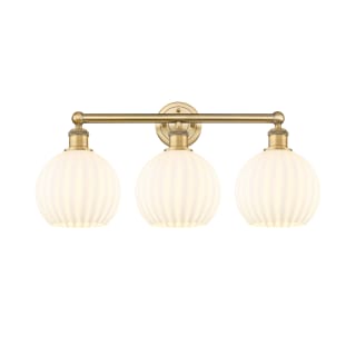 A thumbnail of the Innovations Lighting 616-3W 12 26 White Venetian Vanity Brushed Brass