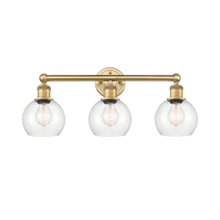 A thumbnail of the Innovations Lighting 616-3W-11-24 Athens Vanity Brushed Brass / Clear