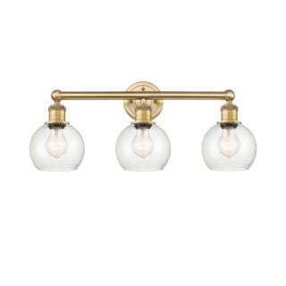 A thumbnail of the Innovations Lighting 616-3W-11-24 Athens Vanity Brushed Brass / Seedy