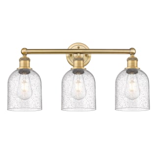 A thumbnail of the Innovations Lighting 616-3W 12 24 Bella Vanity Brushed Brass / Seedy