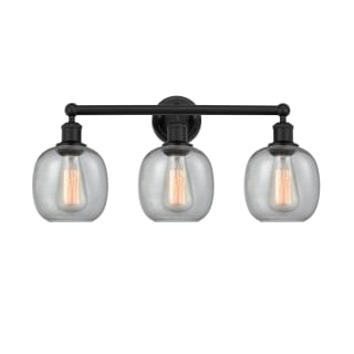 A thumbnail of the Innovations Lighting 616-3W-12-24 Belfast Vanity Matte Black / Seedy