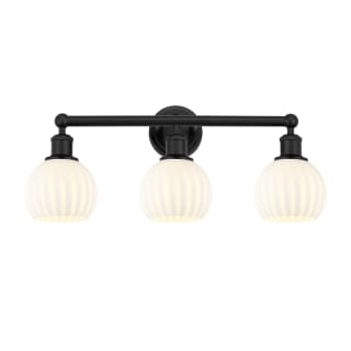 A thumbnail of the Innovations Lighting 616-3W 10 24 White Venetian Vanity Matte Black