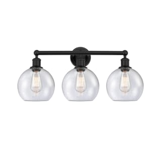 A thumbnail of the Innovations Lighting 616-3W-13-26 Athens Vanity Matte Black / Seedy