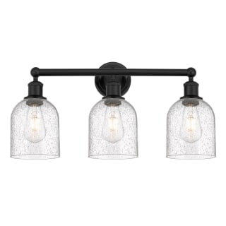 A thumbnail of the Innovations Lighting 616-3W 12 24 Bella Vanity Matte Black / Seedy