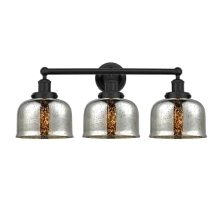 A thumbnail of the Innovations Lighting 616-3W-10-25-L Bell Vanity Matte Black / Mercury