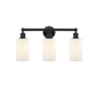 A thumbnail of the Innovations Lighting 616-3W-11-22 Clymer Vanity Matte Black / Matte White