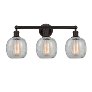 A thumbnail of the Innovations Lighting 616-3W-12-24 Belfast Vanity Oil Rubbed Bronze / Clear Crackle