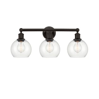 A thumbnail of the Innovations Lighting 616-3W-11-24 Athens Vanity Oil Rubbed Bronze / Clear