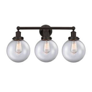 A thumbnail of the Innovations Lighting 616-3W-10-25-L Beacon Vanity Oil Rubbed Bronze / Clear