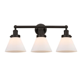 A thumbnail of the Innovations Lighting 616-3W-12-26 Cone Vanity Oil Rubbed Bronze / Matte White