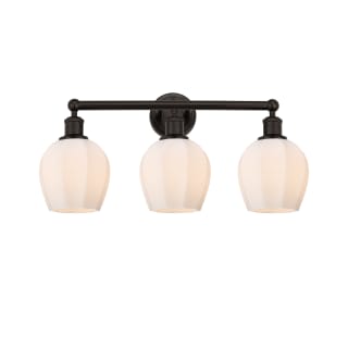 A thumbnail of the Innovations Lighting 616-3W-11-24 Norfolk Vanity Oil Rubbed Bronze / Matte White