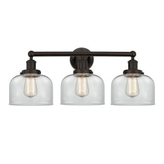 A thumbnail of the Innovations Lighting 616-3W-10-25-L Bell Vanity Oil Rubbed Bronze / Clear