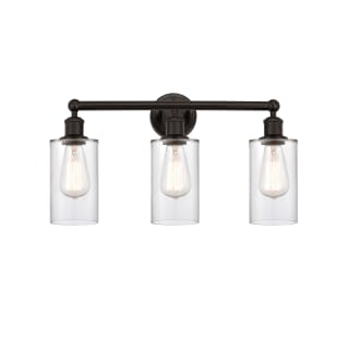 A thumbnail of the Innovations Lighting 616-3W-11-22 Clymer Vanity Oil Rubbed Bronze / Clear