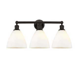 A thumbnail of the Innovations Lighting 616-3W-12-26 Bristol Vanity Oil Rubbed Bronze / Matte White