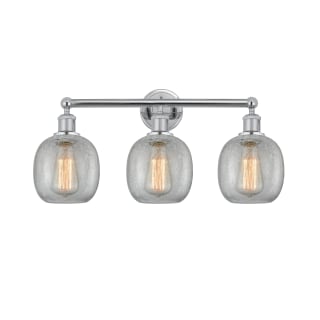 A thumbnail of the Innovations Lighting 616-3W-12-24 Belfast Vanity Polished Chrome / Clear Crackle