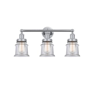 A thumbnail of the Innovations Lighting 616-3W-11-23 Canton Vanity Polished Chrome / Clear