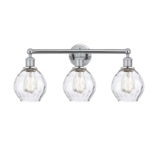 A thumbnail of the Innovations Lighting 616-3W-11-24 Waverly Vanity Polished Chrome / Clear