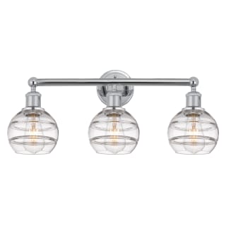 A thumbnail of the Innovations Lighting 616-3W 10 24 Rochester Vanity Polished Chrome / Clear