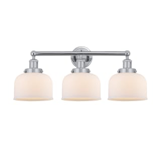 A thumbnail of the Innovations Lighting 616-3W-10-25-L Bell Vanity Polished Chrome / Matte White