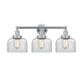 A thumbnail of the Innovations Lighting 616-3W-10-25-L Bell Vanity Polished Chrome / Clear