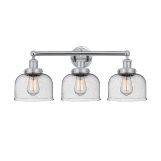 A thumbnail of the Innovations Lighting 616-3W-10-25-L Bell Vanity Polished Chrome / Seedy