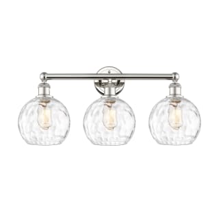 A thumbnail of the Innovations Lighting 616-3W-13-26 Athens Vanity Polished Nickel / Clear Water Glass