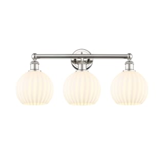 A thumbnail of the Innovations Lighting 616-3W 12 26 White Venetian Vanity Polished Nickel