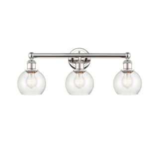 A thumbnail of the Innovations Lighting 616-3W-11-24 Athens Vanity Polished Nickel / Seedy