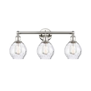 A thumbnail of the Innovations Lighting 616-3W-11-24 Waverly Vanity Polished Nickel / Clear