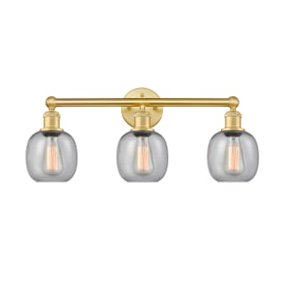 A thumbnail of the Innovations Lighting 616-3W-12-24 Belfast Vanity Satin Gold / Seedy