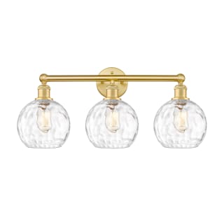 A thumbnail of the Innovations Lighting 616-3W-13-26 Athens Vanity Satin Gold / Clear Water Glass