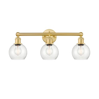 A thumbnail of the Innovations Lighting 616-3W-11-24 Athens Vanity Satin Gold / Seedy