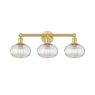 A thumbnail of the Innovations Lighting 616-3W 11 26 Ithaca Vanity Satin Gold