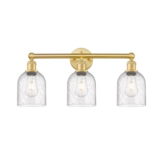 A thumbnail of the Innovations Lighting 616-3W 12 24 Bella Vanity Satin Gold / Seedy