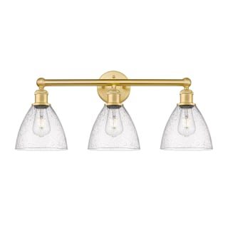 A thumbnail of the Innovations Lighting 616-3W-12-26 Bristol Glass Vanity Satin Gold / Seedy