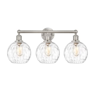 A thumbnail of the Innovations Lighting 616-3W-13-26 Athens Vanity Brushed Satin Nickel / Clear Water Glass