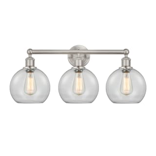 A thumbnail of the Innovations Lighting 616-3W-13-26 Athens Vanity Satin Nickel / Clear