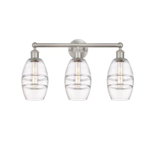 A thumbnail of the Innovations Lighting 616-3W 10 24 Vaz Vanity Brushed Satin Nickel / Clear