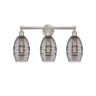 A thumbnail of the Innovations Lighting 616-3W 10 24 Vaz Vanity Brushed Satin Nickel / Light Smoke