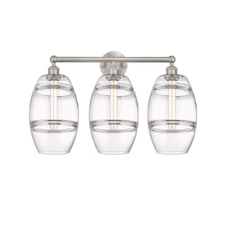 A thumbnail of the Innovations Lighting 616-3W 12 26 Vaz Vanity Satin Nickel / Clear