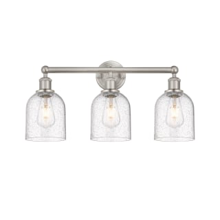 A thumbnail of the Innovations Lighting 616-3W 12 24 Bella Vanity Brushed Satin Nickel / Seedy