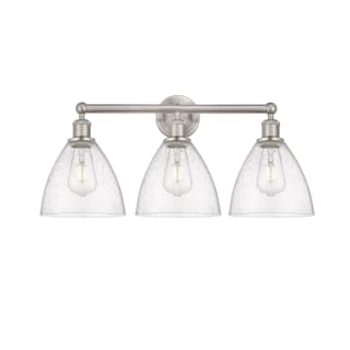 A thumbnail of the Innovations Lighting 616-3W-12-26 Bristol Vanity Brushed Satin Nickel / Seedy